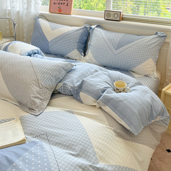 91家纺网 家纺一手货源 找家纺 花梦欣 2025新款全棉纯棉印花单品系列-三件套 光辉岁月