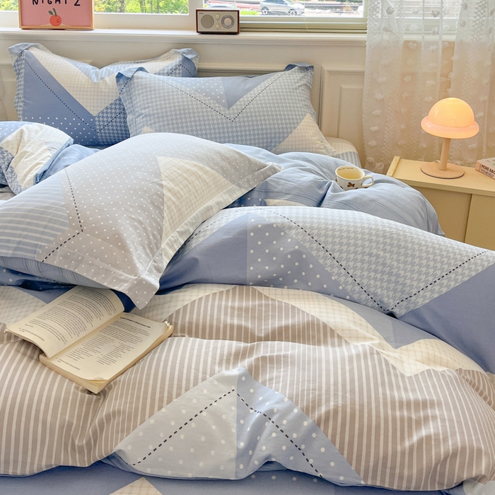 91家纺网 家纺一手货源 找家纺 花梦欣 2025新款全棉纯棉印花单品系列-三件套 光辉岁月