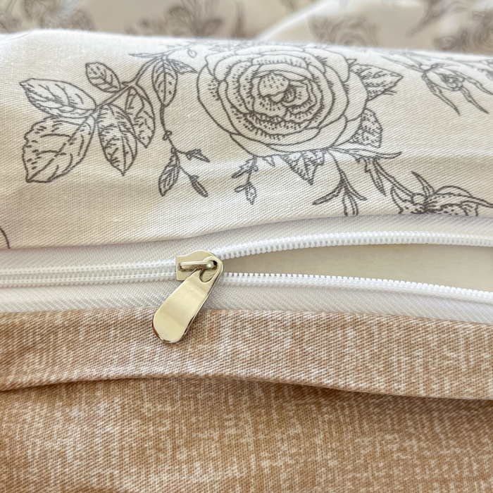 91家纺网 家纺一手货源 找家纺 花梦欣 2025新款全棉纯棉印花单品系列-三件套 摩菲