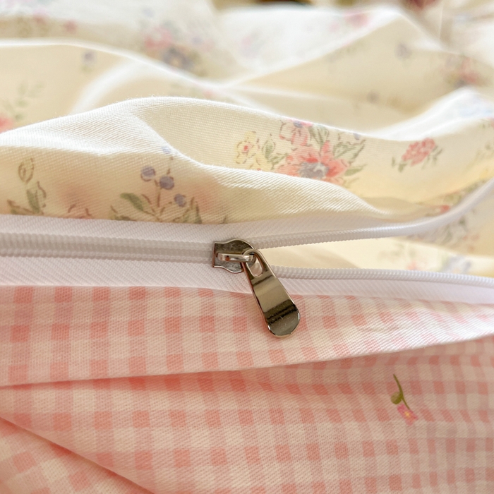 91家纺网 家纺一手货源 找家纺 花梦欣 2025新款全棉纯棉印花单品系列-三件套 欧风花影