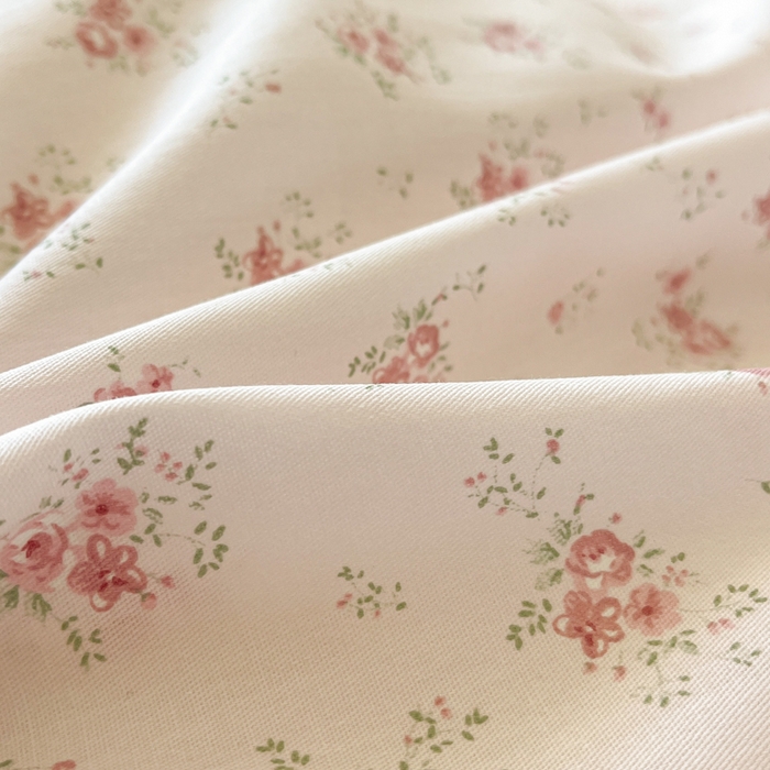 91家纺网 家纺一手货源 找家纺 花梦欣 2025新款全棉纯棉印花单品系列-三件套 疏影梦境粉