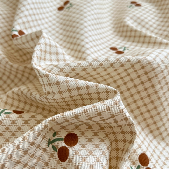 91家纺网 家纺一手货源 找家纺 花梦欣 2025新款全棉纯棉印花单品系列-三件套 樱姿米