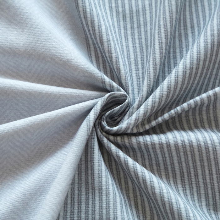 91家纺网 家纺一手货源 找家纺 沐白家居 2025新款全棉生态磨毛四件套如初-蓝灰