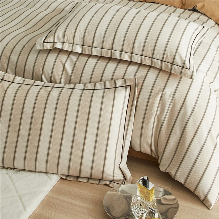 91家纺网 家纺一手货源 找家纺 沐白家居 2025新款全棉生态磨毛四件套容枫