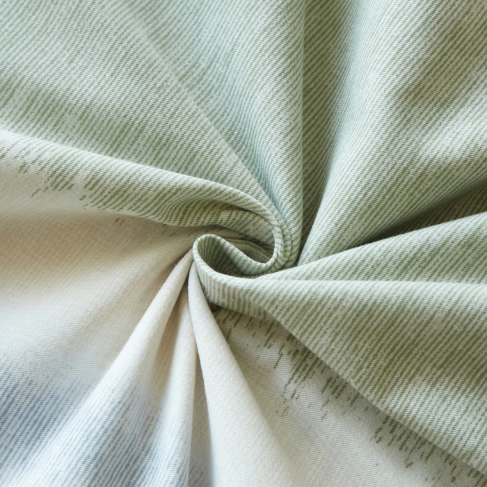 91家纺网 家纺一手货源 找家纺 沐白家居 2025新款全棉生态磨毛四件套暖调-绿