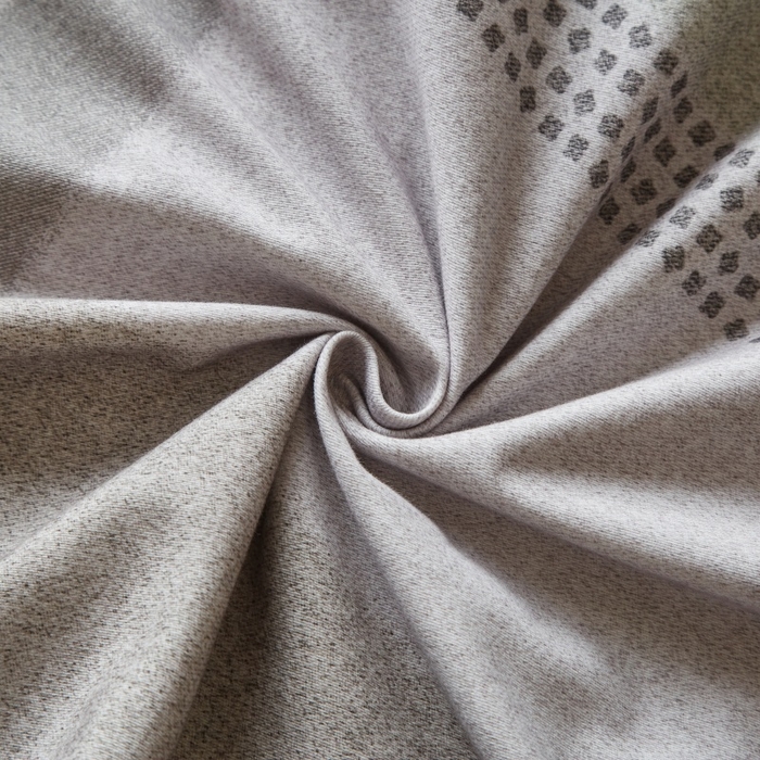 91家纺网 家纺一手货源 找家纺 沐白家居 2025新款全棉生态磨毛四件套云途-灰