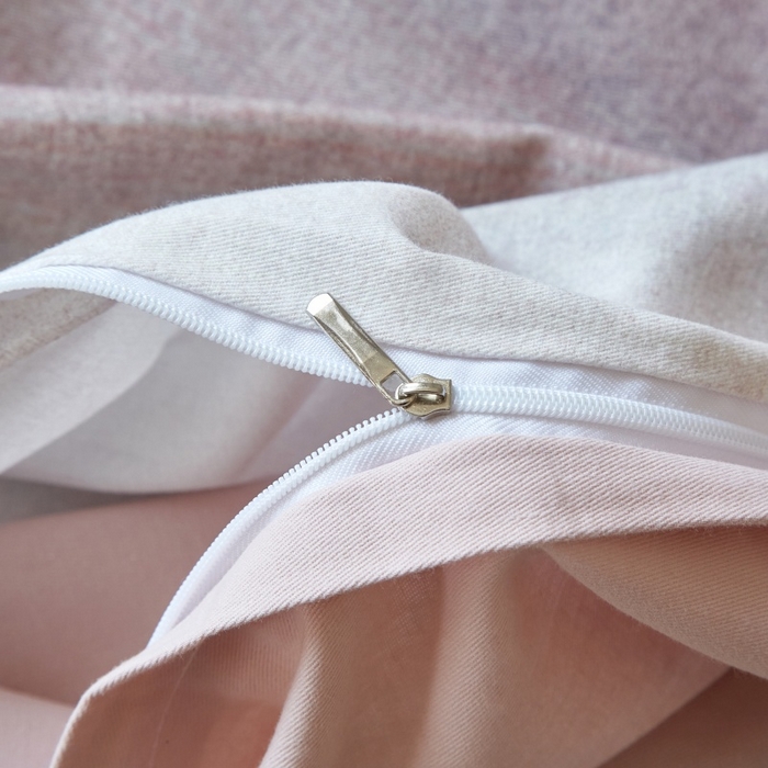 91家纺网 家纺一手货源 找家纺 沐白家居 2025新款全棉生态磨毛四件套简希-豆沙