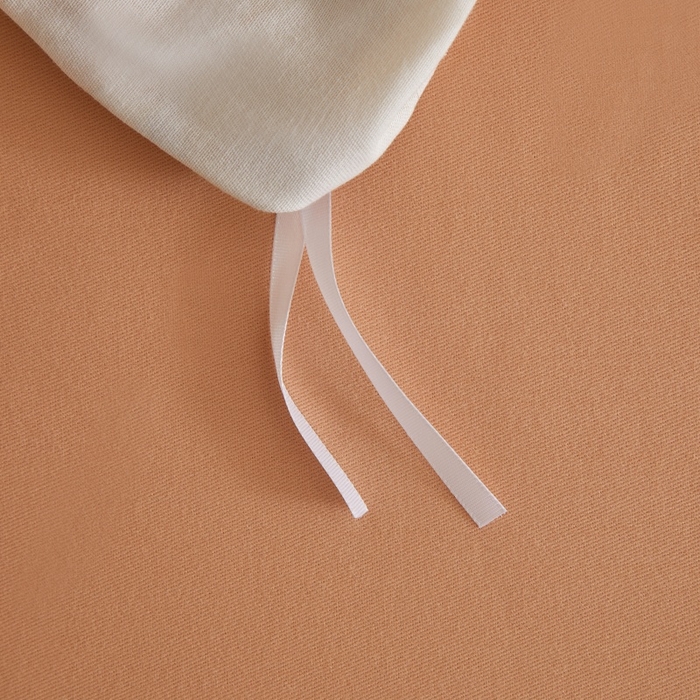 91家纺网 家纺一手货源 找家纺 沐白家居 2025新款全棉生态磨毛四件套嫣然-桔