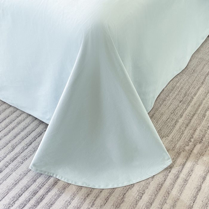 91家纺网 家纺一手货源 找家纺 桃园 2025新款纯棉全棉长绒棉磨毛四件套不掉毛-羽翼 （高端礼盒） 羽翼-白兰