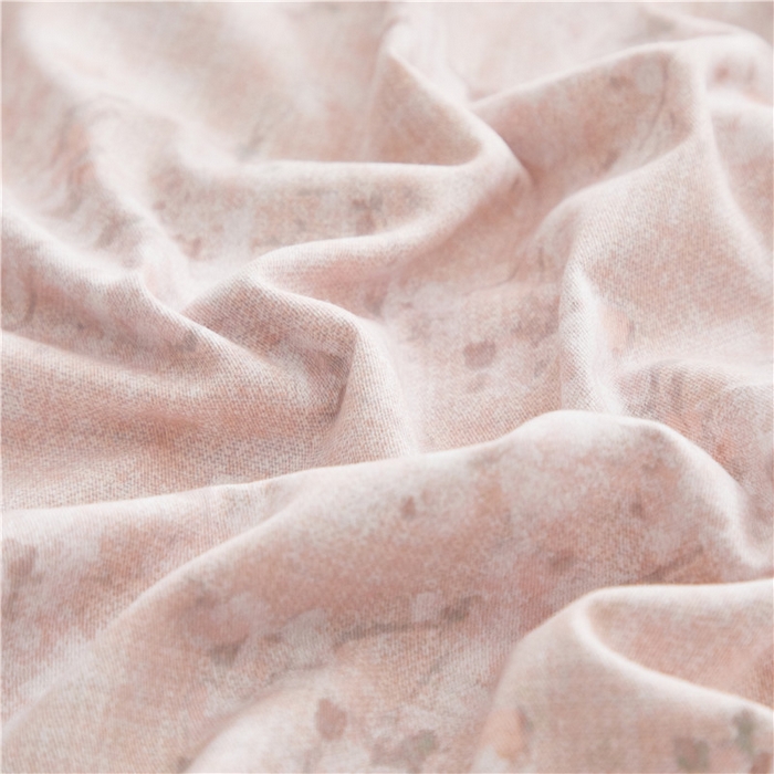 91家纺网 家纺一手货源 找家纺 沐白家居 2025新款全棉生态磨毛四件套贝拉-粉