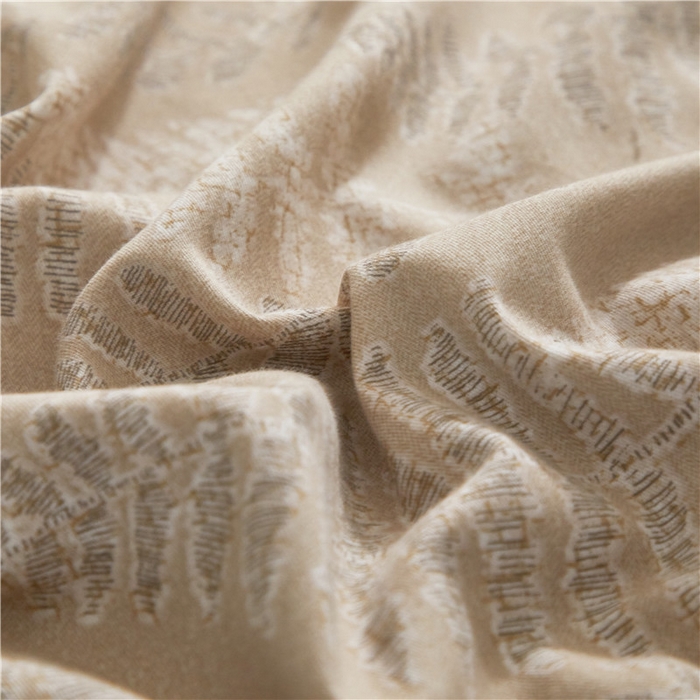 91家纺网 家纺一手货源 找家纺 沐白家居 2025新款全棉生态磨毛四件套重庆森林