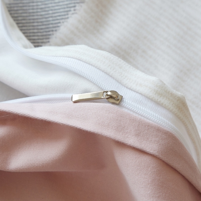 91家纺网 家纺一手货源 找家纺 沐白家居 2025新款全棉生态磨毛四件套寻山-豆沙