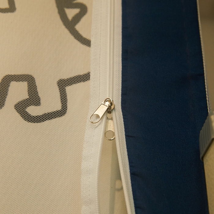 91家纺网 家纺一手货源 找家纺 卓尔居 2025新款学生遮光蚊帐 小恐龙-藏青