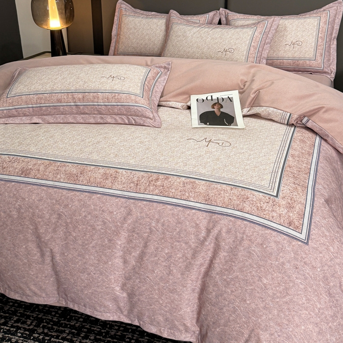 91家纺网 家纺一手货源 找家纺 （总）喜四方 2025新款加厚全棉大版印花四件套