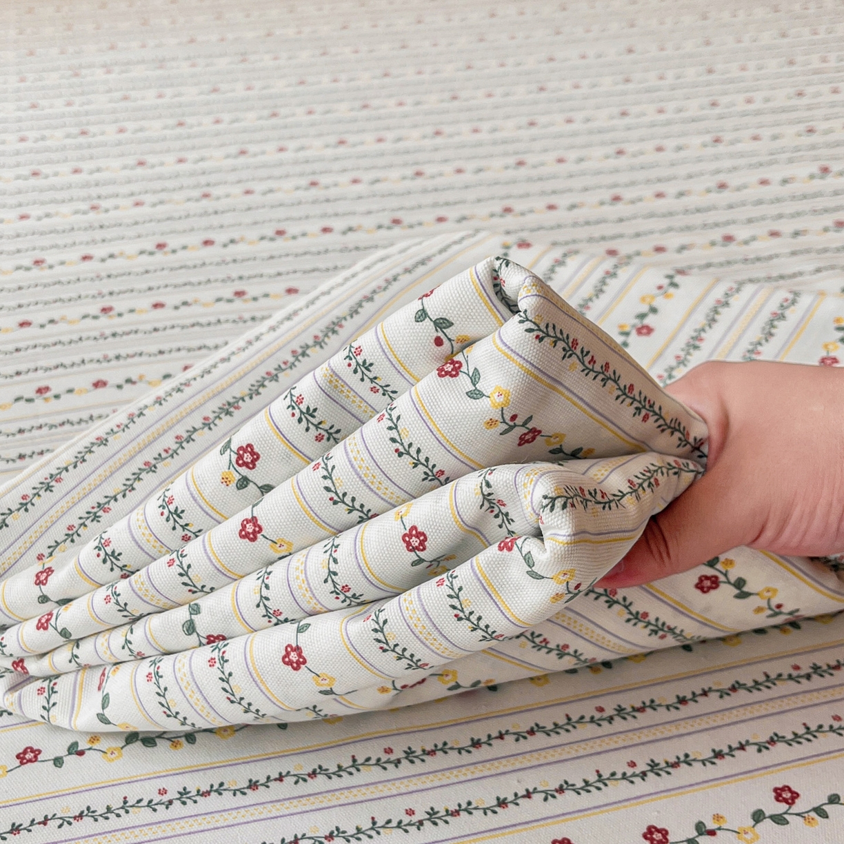 91家纺网 家纺一手货源 找家纺 棉乐町家居2025新款升级细纱老粗布床单(量大从优) 风雅