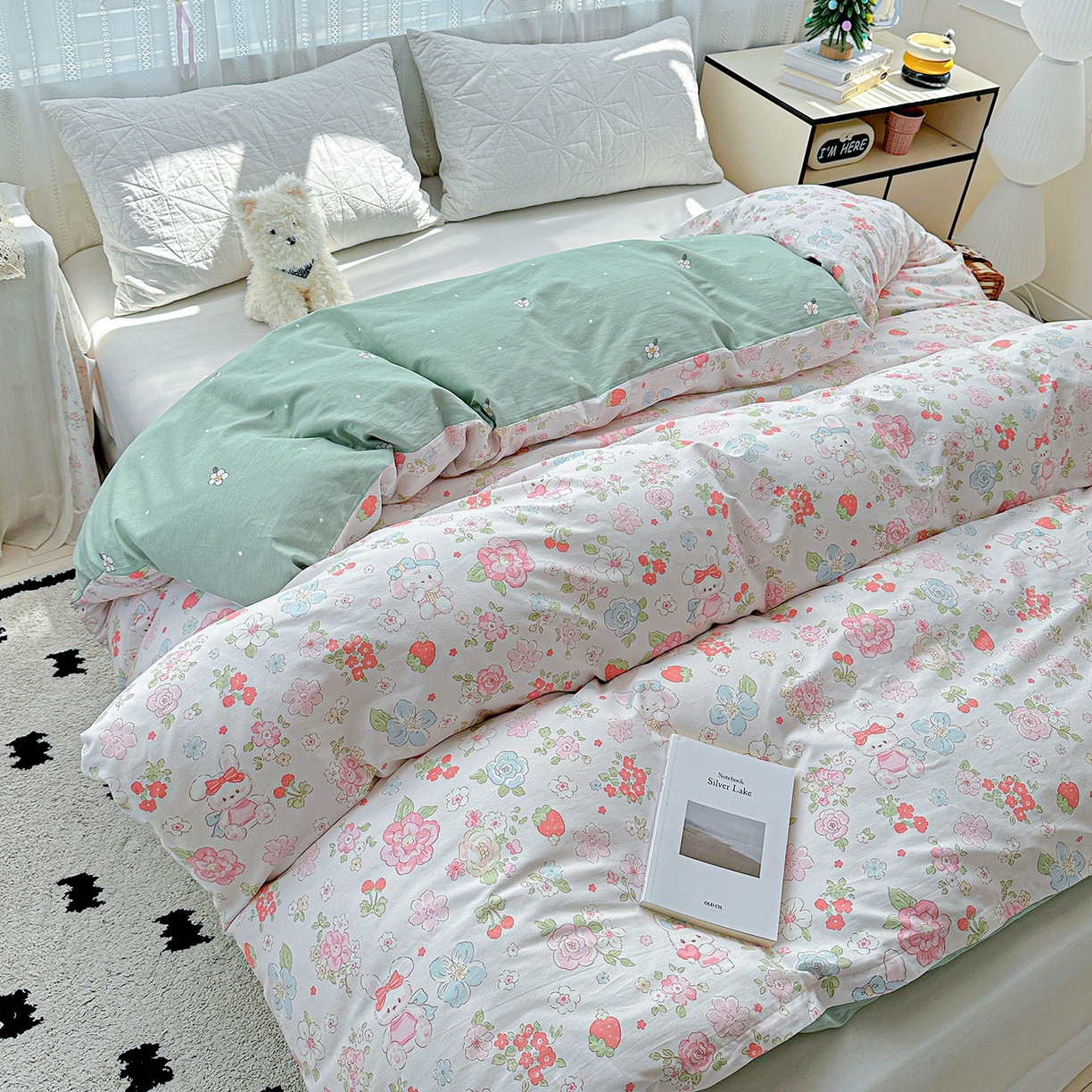 91家纺网 家纺一手货源 找家纺 （总）恩泽家纺 2025新款全棉纯棉12868喷气印花系列被套单品被套单件单被套-第二批