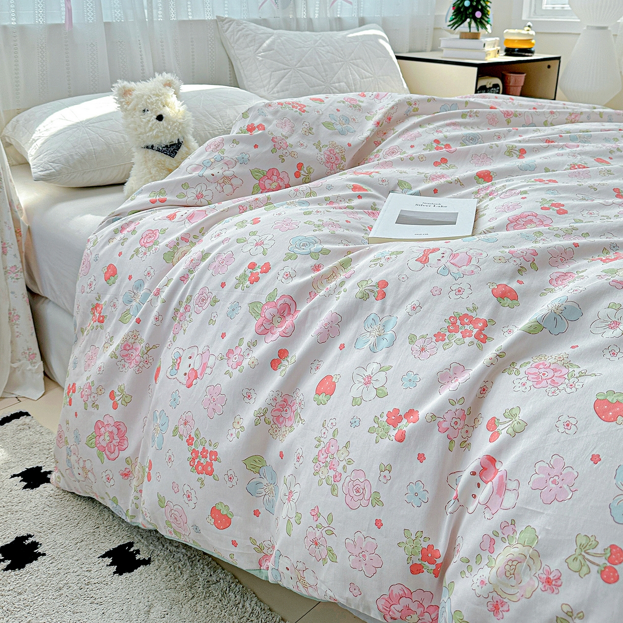 91家纺网 家纺一手货源 找家纺 （总）恩泽家纺 2025新款全棉纯棉12868喷气印花系列被套单品被套单件单被套-第二批