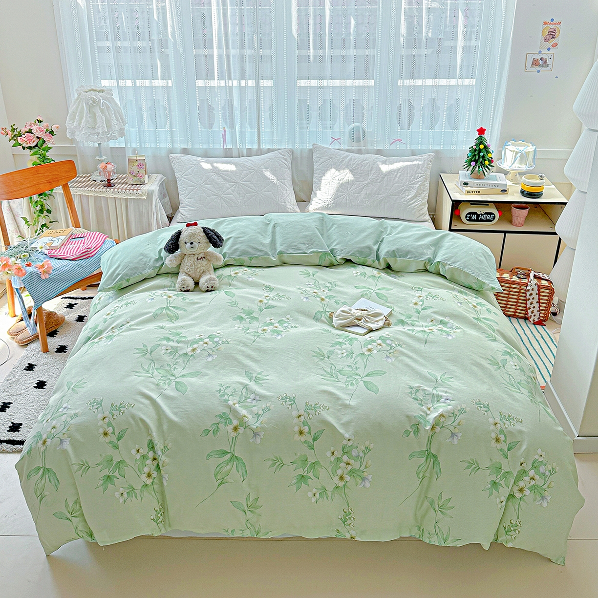 91家纺网 家纺一手货源 找家纺 （总）恩泽家纺 2025新款全棉纯棉12868喷气印花系列被套单品被套单件单被套-第二批