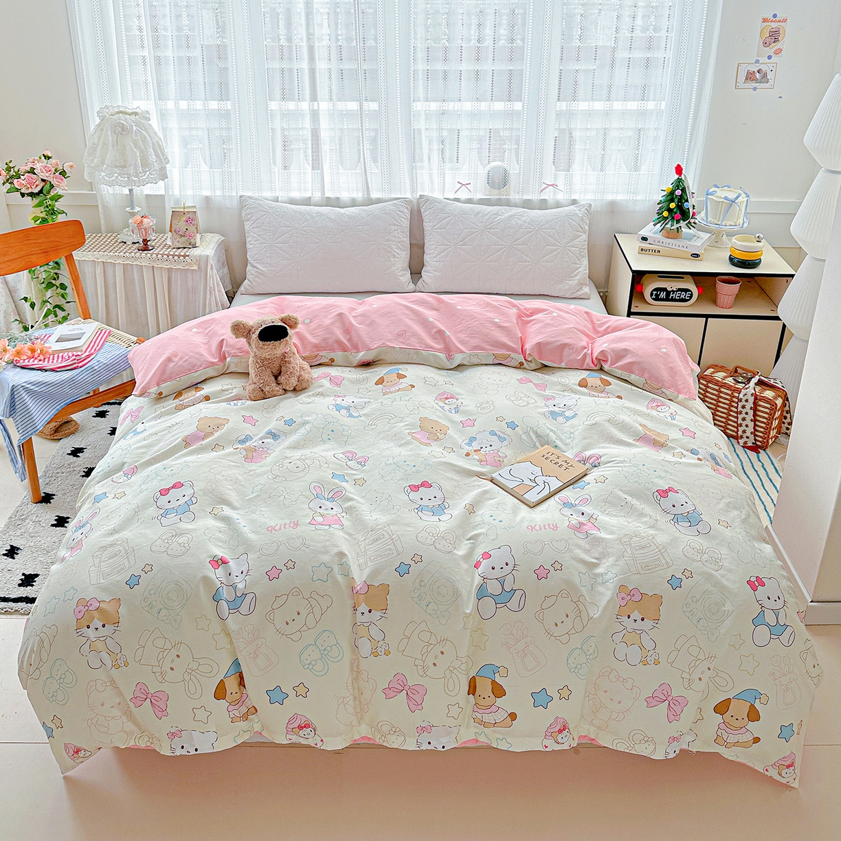 91家纺网 家纺一手货源 找家纺 （总）恩泽家纺 2025新款全棉纯棉12868喷气印花系列被套单品被套单件单被套-第二批