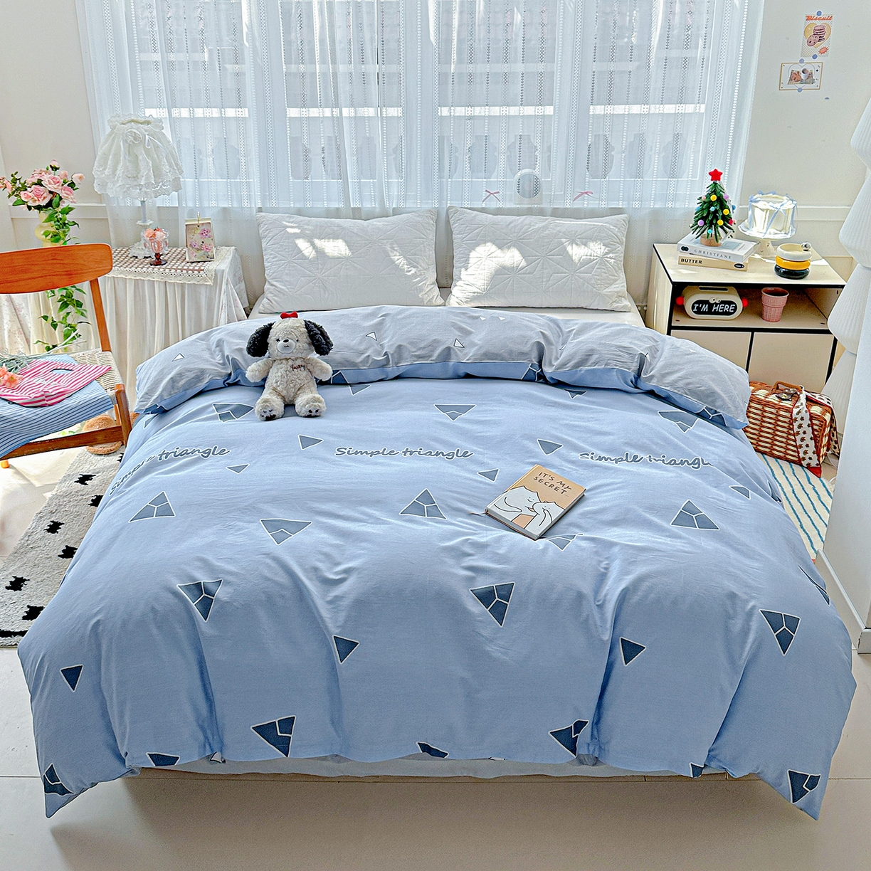 91家纺网 家纺一手货源 找家纺 （总）恩泽家纺 2025新款全棉纯棉12868喷气印花系列被套单品被套单件单被套-第二批