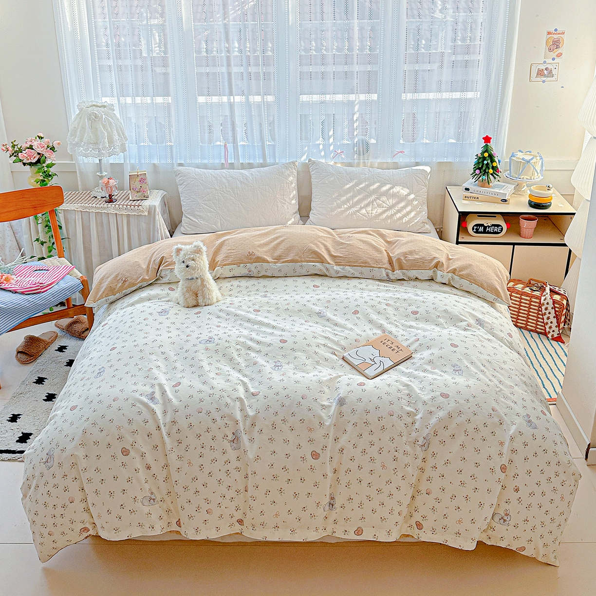 91家纺网 家纺一手货源 找家纺 （总）恩泽家纺 2025新款全棉纯棉12868喷气印花系列被套单品被套单件单被套-第二批