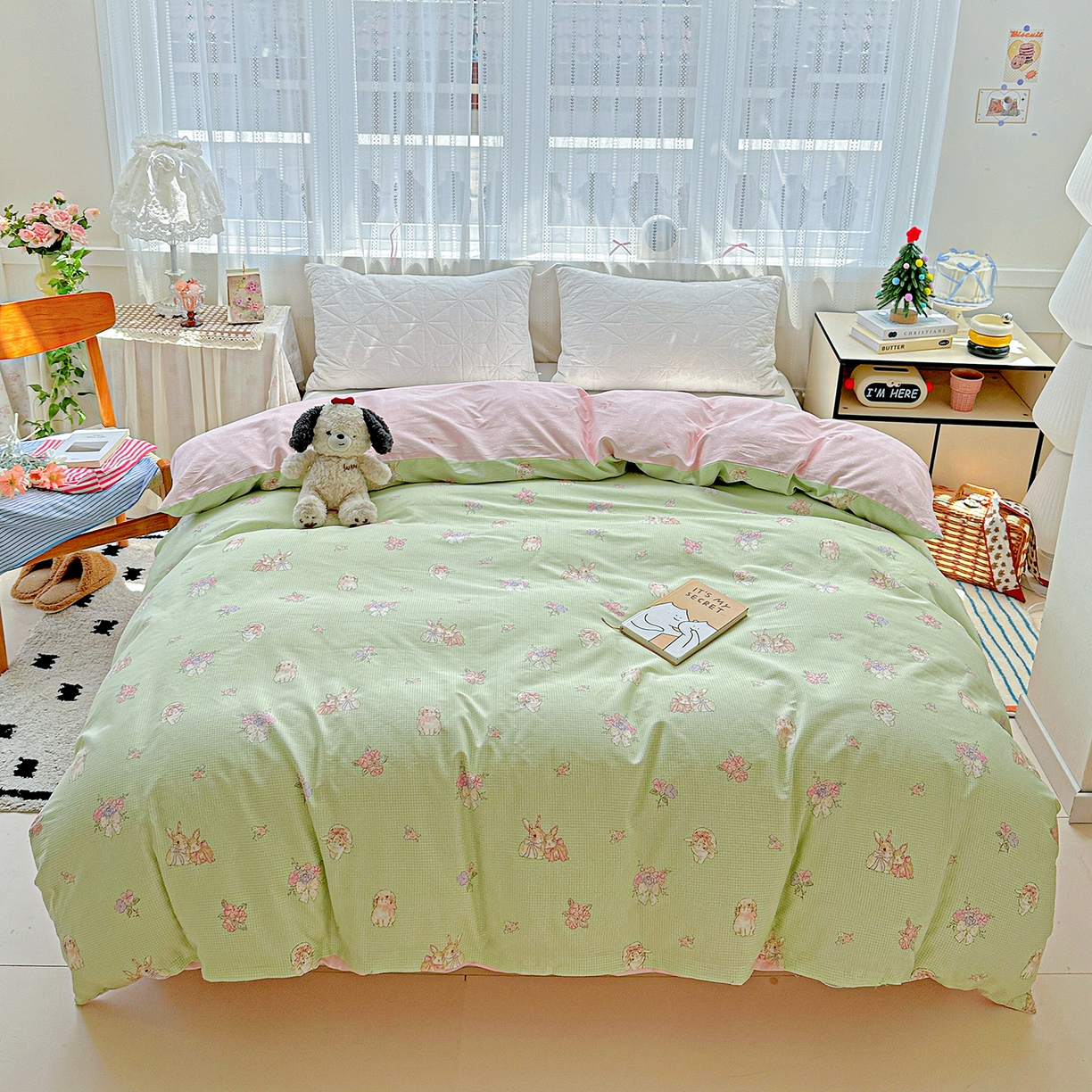 91家纺网 家纺一手货源 找家纺 （总）恩泽家纺 2025新款全棉纯棉12868喷气印花系列被套单品被套单件单被套-第二批