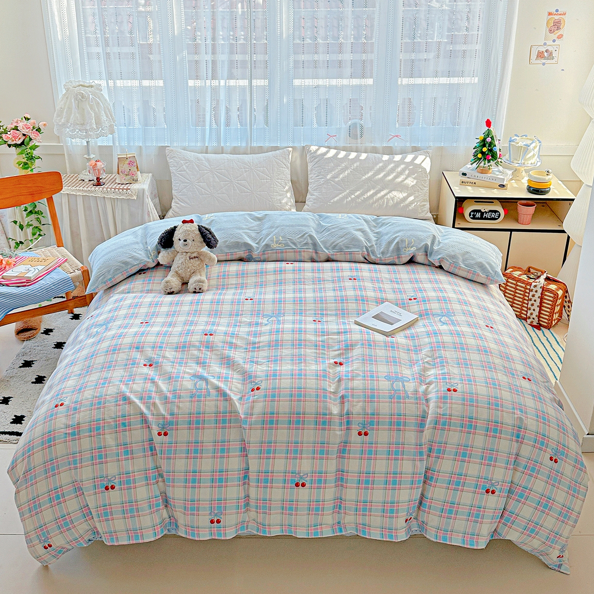 91家纺网 家纺一手货源 找家纺 （总）恩泽家纺 2025新款全棉纯棉12868喷气印花系列被套单品被套单件单被套-第二批