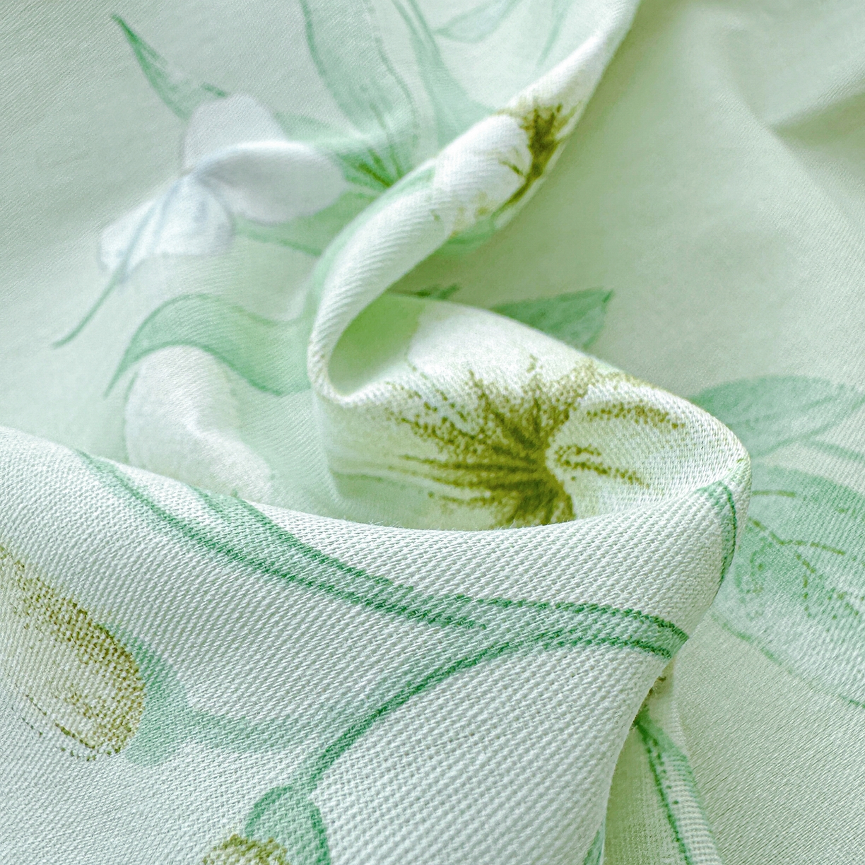 91家纺网 家纺一手货源 找家纺 恩泽家纺 2025新款全棉纯棉12868喷气印花系列被套单品被套单件单被套-第二批 东方树叶