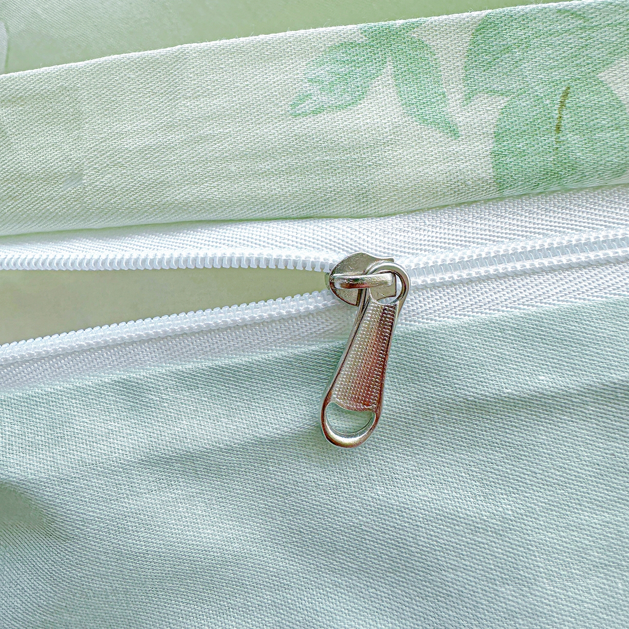 91家纺网 家纺一手货源 找家纺 恩泽家纺 2025新款全棉纯棉12868喷气印花系列被套单品被套单件单被套-第二批 东方树叶