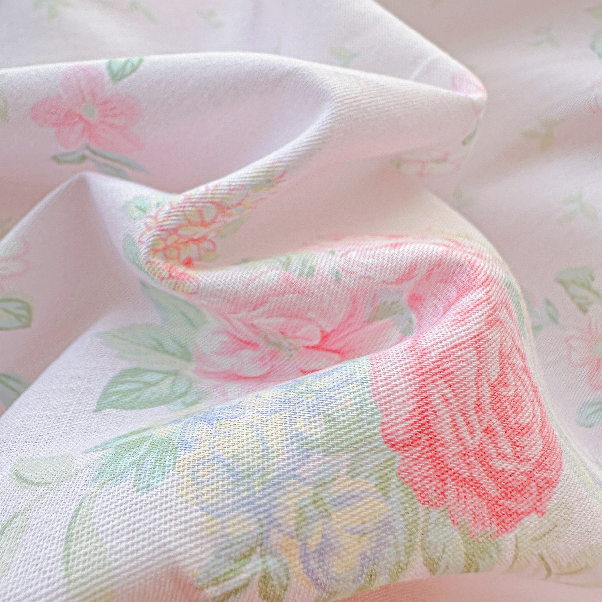 91家纺网 家纺一手货源 找家纺 恩泽家纺 2025新款全棉纯棉12868喷气印花系列被套单品被套单件单被套-第二批 花香丽影