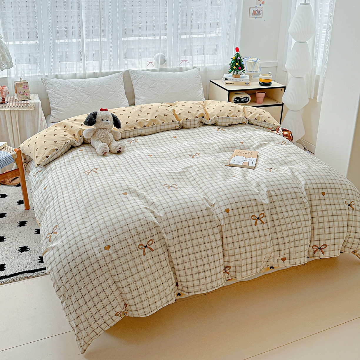 91家纺网 家纺一手货源 找家纺 恩泽家纺 2025新款全棉纯棉12868喷气印花系列被套单品被套单件单被套-第二批 极简主义