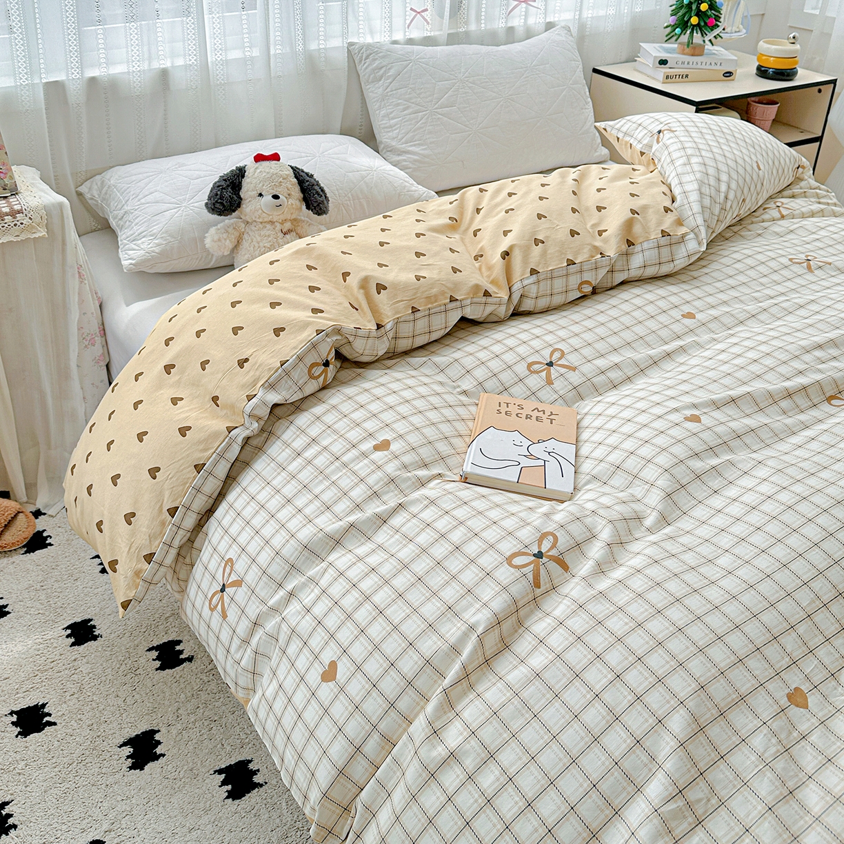 91家纺网 家纺一手货源 找家纺 恩泽家纺 2025新款全棉纯棉12868喷气印花系列被套单品被套单件单被套-第二批 极简主义