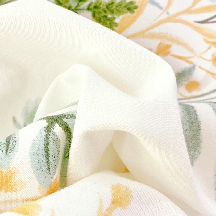 91家纺网 家纺一手货源 找家纺 雨彤家纺 2025新款韩式公主风亲肤斜纹枕套 公主风-斐叶花影