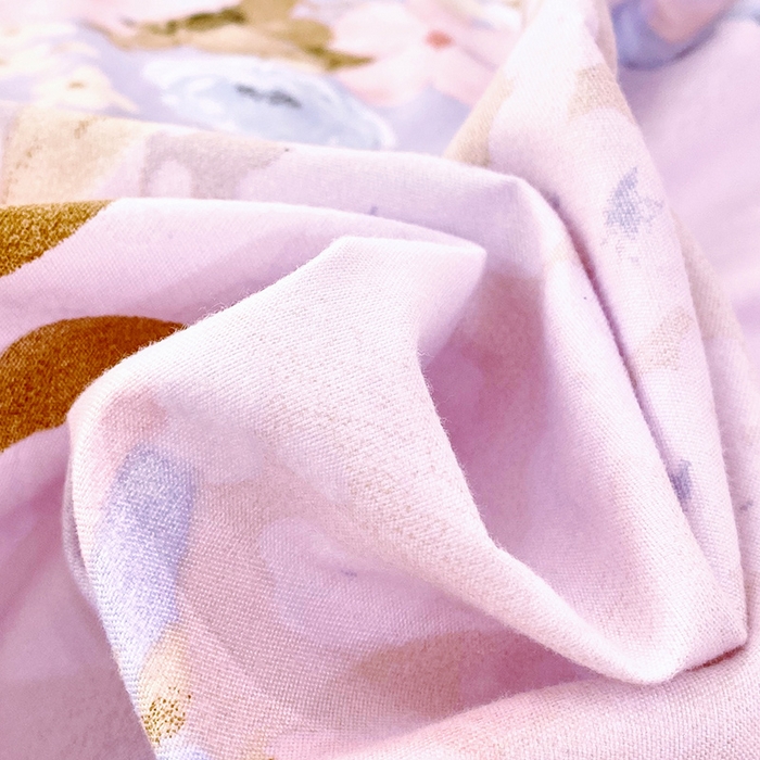 91家纺网 家纺一手货源 找家纺 雨彤家纺 2025新款韩式公主风亲肤斜纹枕套 公主风-漫丁蔷薇