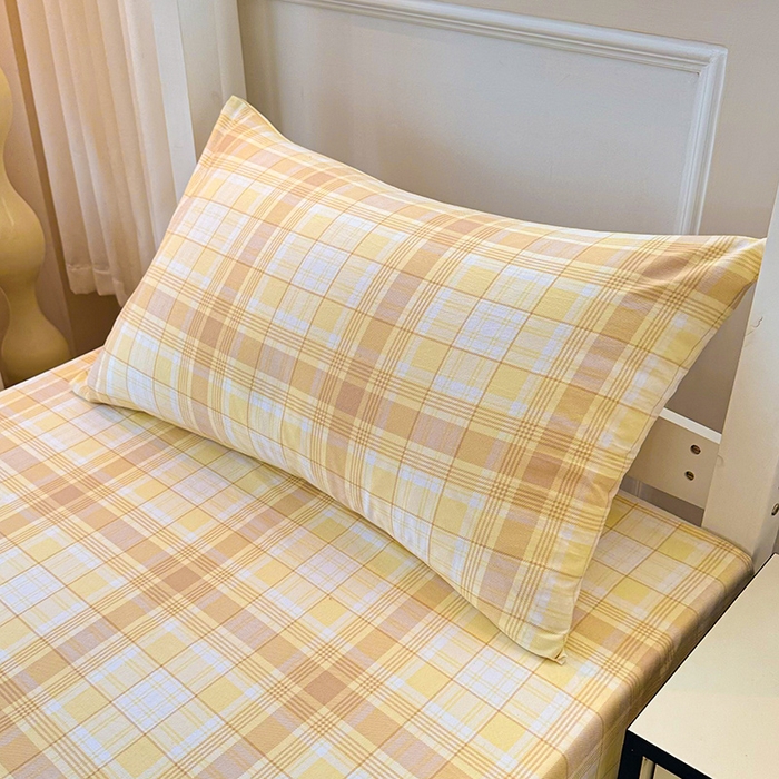 91家纺网 家纺一手货源 找家纺 雨彤家纺 2025条纹水洗棉学生宿舍床单单床单床单单件 希格文