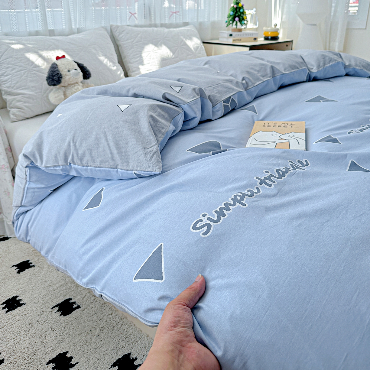 91家纺网 家纺一手货源 找家纺 恩泽家纺 2025新款全棉纯棉12868喷气印花系列被套单品被套单件单被套-第二批 拉菲特