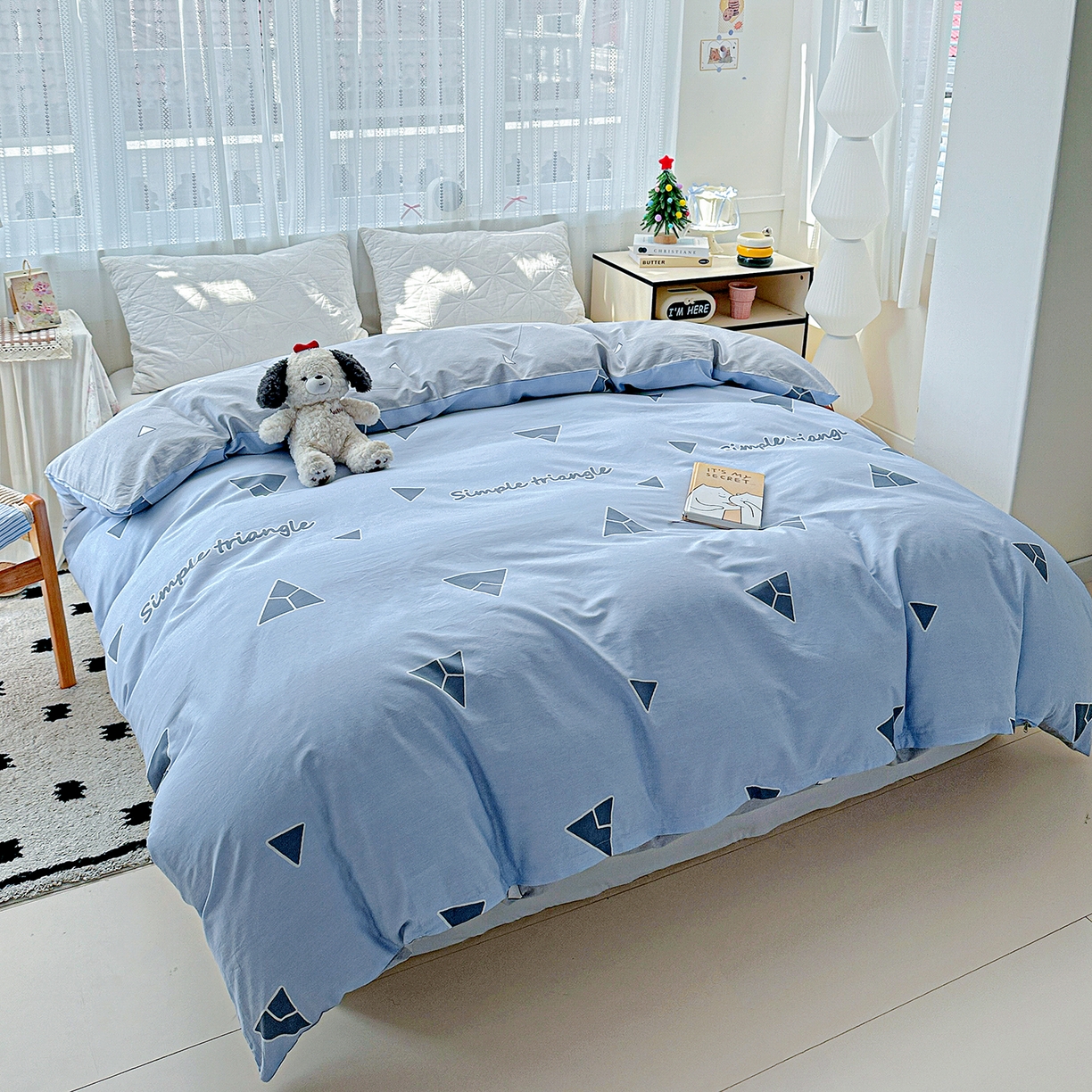 91家纺网 家纺一手货源 找家纺 恩泽家纺 2025新款全棉纯棉12868喷气印花系列被套单品被套单件单被套-第二批 拉菲特