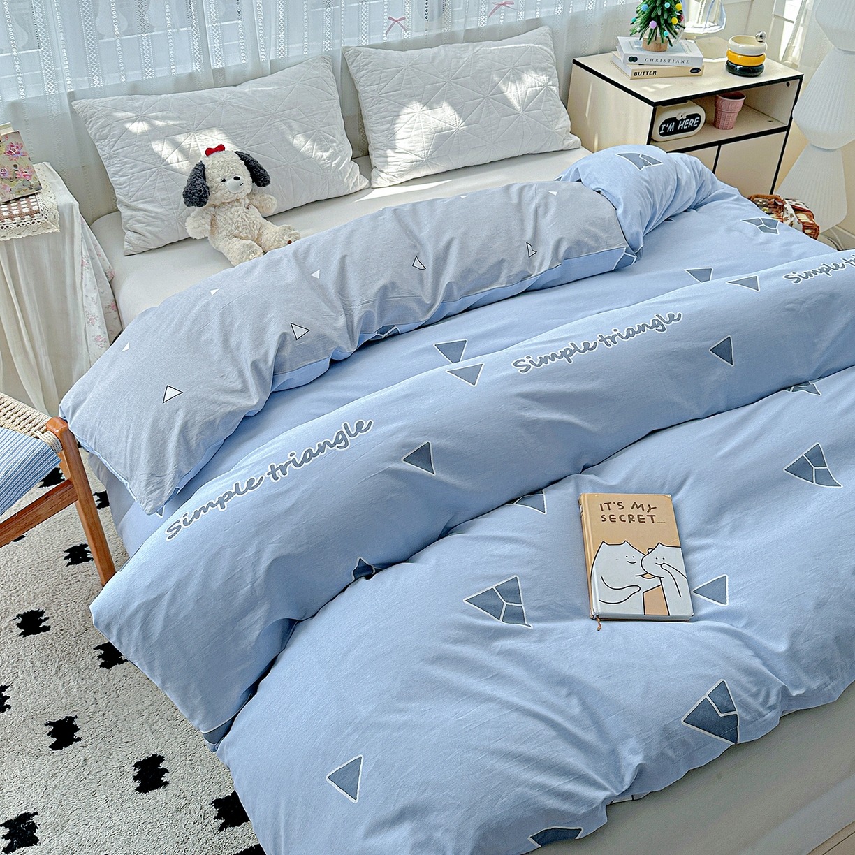 91家纺网 家纺一手货源 找家纺 恩泽家纺 2025新款全棉纯棉12868喷气印花系列被套单品被套单件单被套-第二批 拉菲特