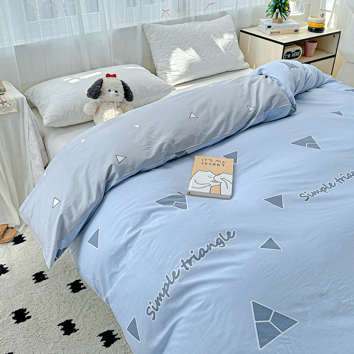 91家纺网 家纺一手货源 找家纺 恩泽家纺 2025新款全棉纯棉12868喷气印花系列被套单品被套单件单被套-第二批 拉菲特