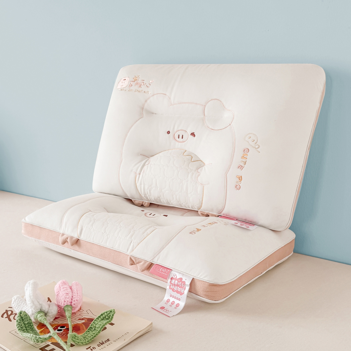 91家纺网 家纺一手货源 找家纺 （总）云熙枕业 2025新款亲肤舒适诸事顺心枕枕头枕芯