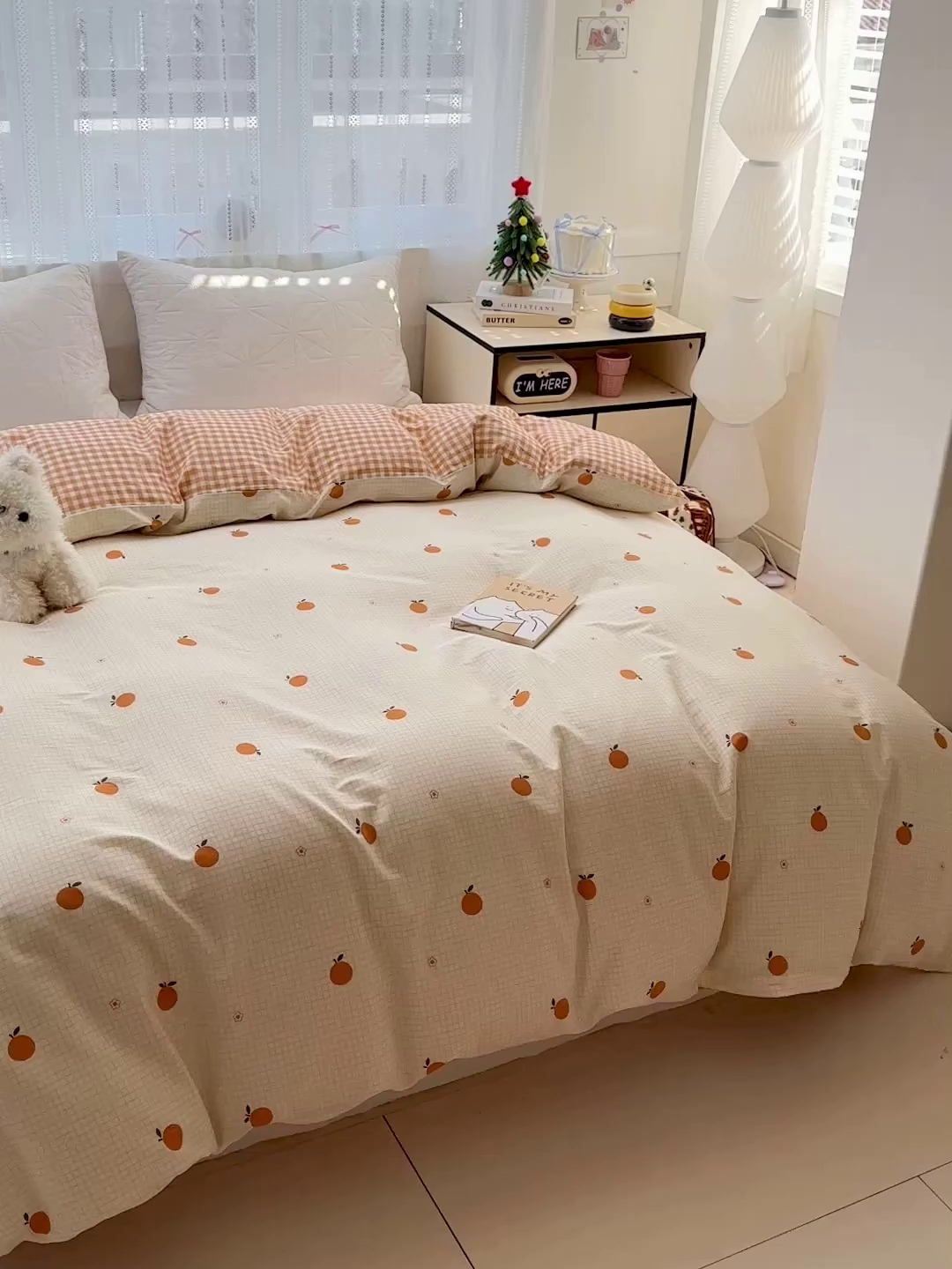 91家纺网 家纺一手货源 找家纺 恩泽家纺 2025新款全棉纯棉12868喷气印花系列被套单品被套单件单被套-第二批 甜小桔
