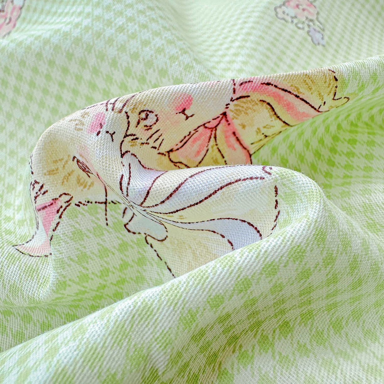 91家纺网 家纺一手货源 找家纺 恩泽家纺 2025新款全棉纯棉12868喷气印花系列被套单品被套单件单被套-第二批 小欢喜