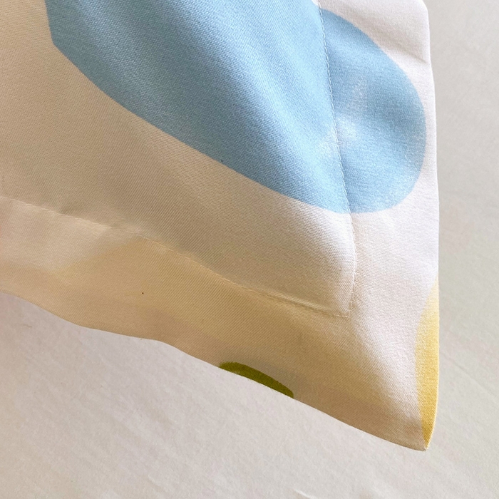 91家纺网 家纺一手货源 找家纺 芯宜佳 2025新款小清新斜纹印花双人枕套 心情日记