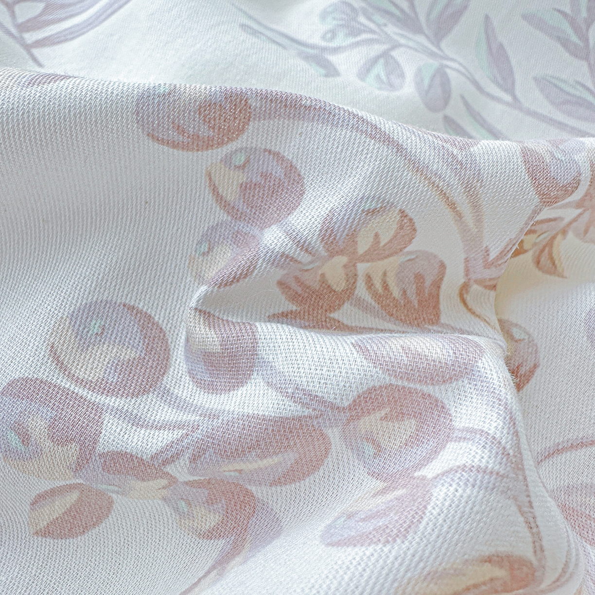 91家纺网 家纺一手货源 找家纺 恩泽家纺 2025新款全棉纯棉12868喷气印花系列被套单品被套单件单被套-第二批 寻叶