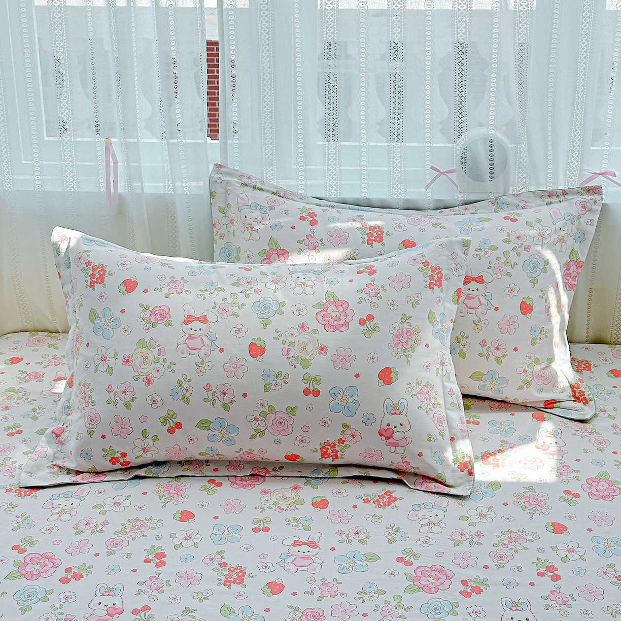 91家纺网 家纺一手货源 找家纺 （总）恩泽家纺 2025新款全棉纯棉12868喷气印花系列四件套-第二批