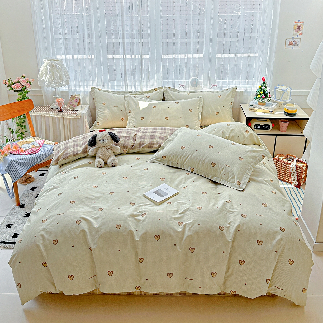 91家纺网 家纺一手货源 找家纺 （总）恩泽家纺 2025新款全棉纯棉12868喷气印花系列四件套-第二批