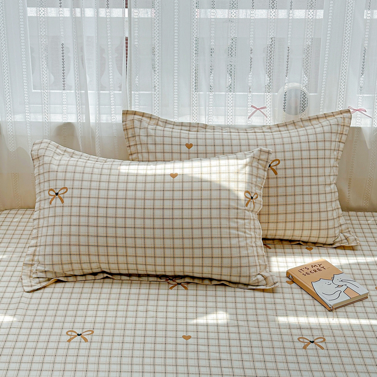 91家纺网 家纺一手货源 找家纺 恩泽家纺 2025新款全棉纯棉12868喷气印花系列四件套-第二批 极简主义