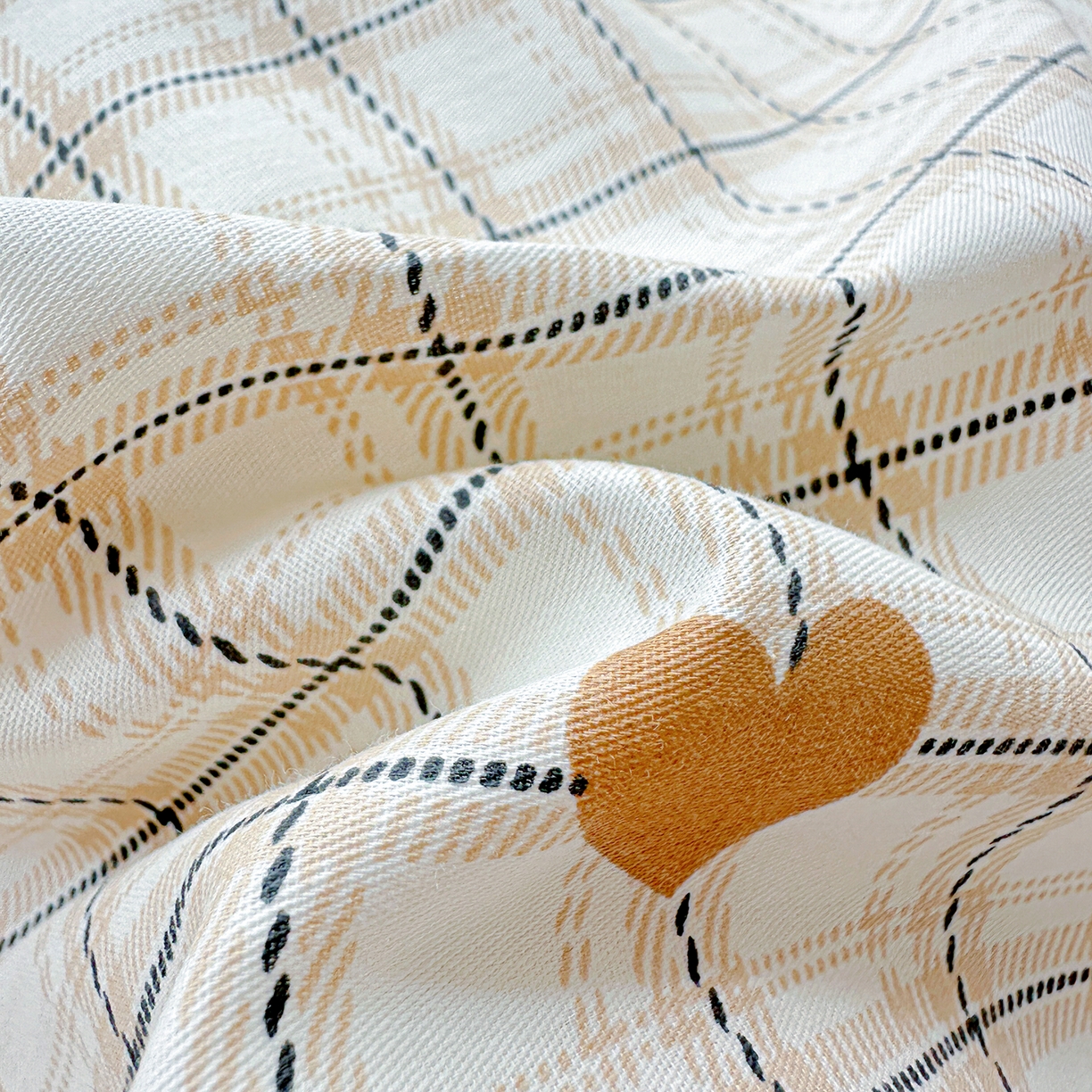 91家纺网 家纺一手货源 找家纺 恩泽家纺 2025新款全棉纯棉12868喷气印花系列四件套-第二批 极简主义