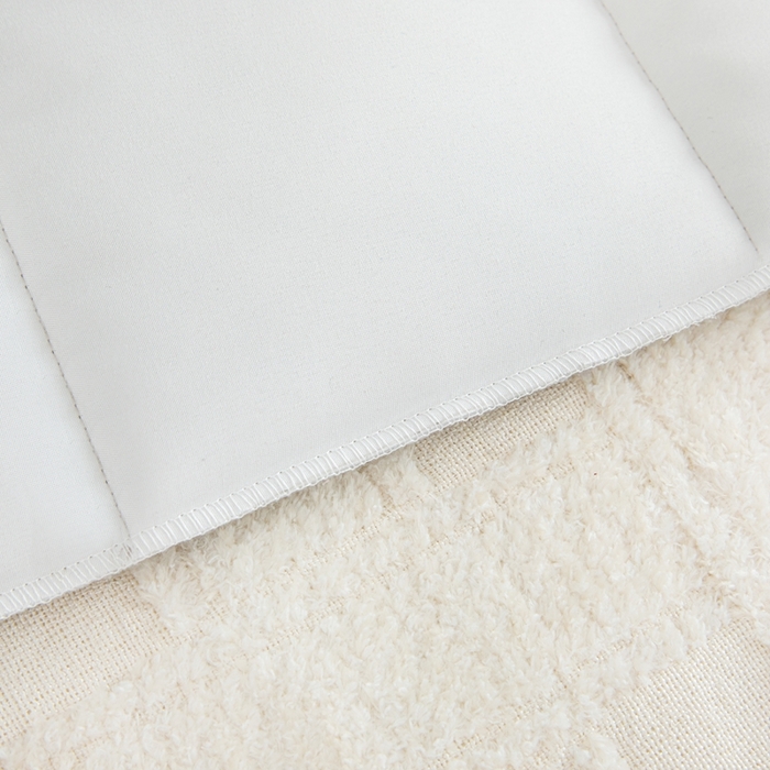 91家纺网 家纺一手货源 找家纺 沐沐家纺 2026新款亲肤舒适简约科技布床头罩 灰色