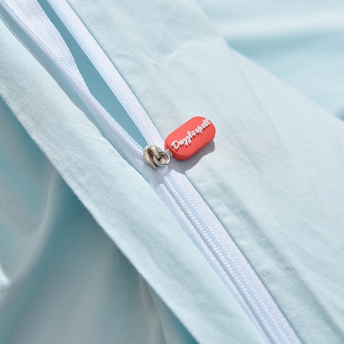 91家纺网 家纺一手货源 找家纺 炫拼家纺 2026新春款萌系A类全棉纯棉40支水洗棉毛巾绣四件套 小怪兽-兰